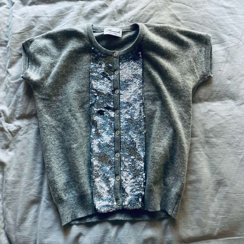 Y2K Blumarine Sequin Cardigan